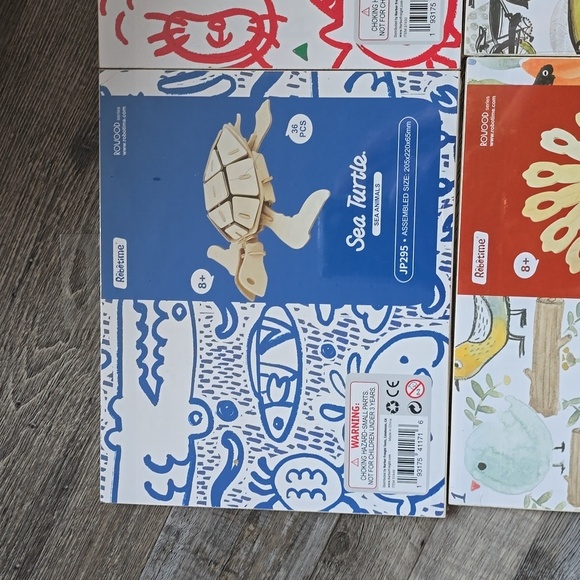 6- 3D Puzzles | Brand New | Robotime| Wooden Puzzles​ - Picture 2 of 14